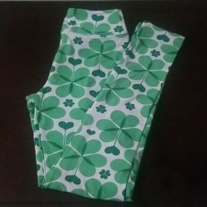 Lularoe Tween Saint Patrick's Day Leggings